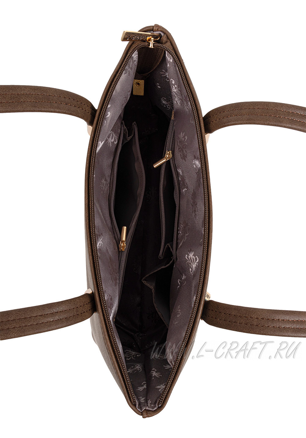 Модель №1458 | кожзам | гладкий | коричневый | Р892-2 | 29488