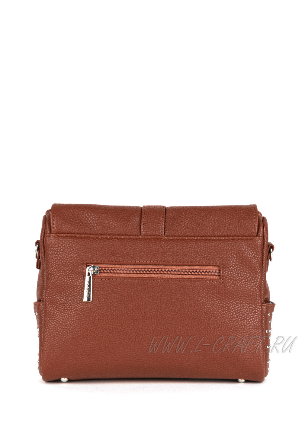 Модель №1285 | кожзам | гладкий | рыжий | Р820-22 | 29399