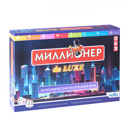 Настольная игра. Миллионер Deluxe. V2