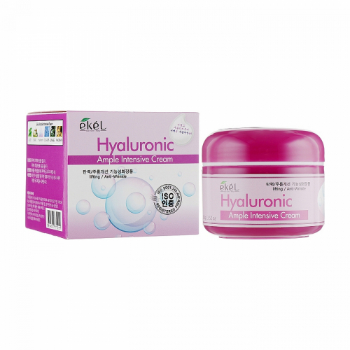 (Корея) Крем для лица Ekel Hyaluronic Ample Intensive Cream, 100гр