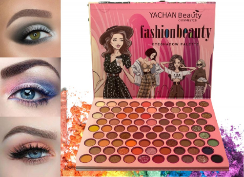 Профессиональная палитра теней для макияжа Fashion Beauty Yachan Beauty Eyeshadow Palette 86 цветов