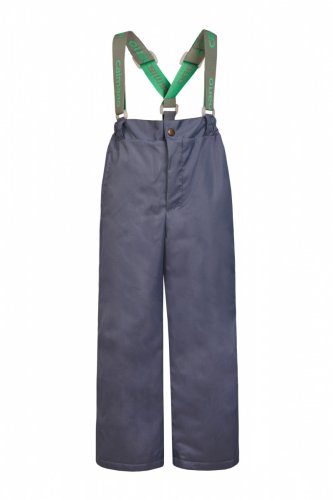 Зимние штаны со съёмными лямками, JAZZ 3905 Серо-голубой