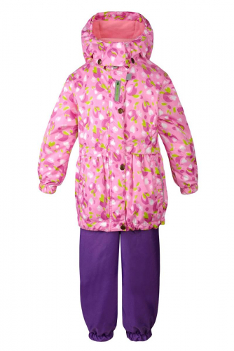 Комплект-костюм для девочек на весну-осень, MAYA 092 Розовый