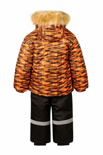 Зимний комплект-костюм для мальчика, OSCAR 614 Оранжевый (пестрый)