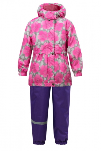 Тёплый комплект для девочек на весну-осень, VANESSA 7050 Фиолетовый