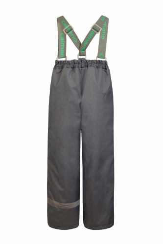 Зимние штаны со съёмными лямками, JAZZ 390 Серый