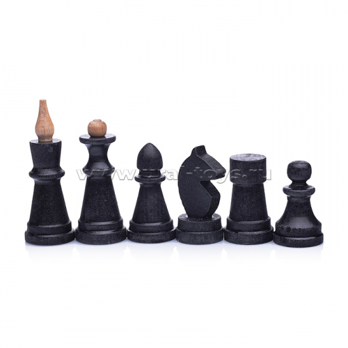 Игра 3в1 дорожная черная, рисунок золото с обиходными деревянными шахматами 