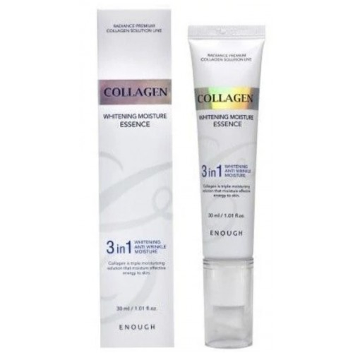 (Китай) Осветляющая эссенция с коллагеном Enough ​Collagen 3 in 1 Whitening Moisture Essence 30мл