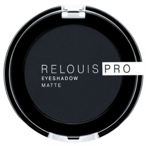 RELOUIS/Тени д/век Relouis Pro Eyeshadow MATTE 3г №17 Carbon