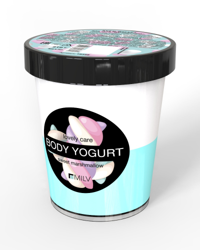 Крем-йогурт двухцветный 