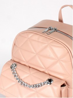 Рюкзак жен искусственная кожа C 190-8911, 1отд, 4внеш+2внут/карм, розовый SALE 245524