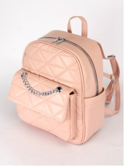 Рюкзак жен искусственная кожа C 190-8911, 1отд, 4внеш+2внут/карм, розовый SALE 245524
