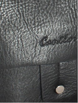 Cумка муж искусственная кожа Cantlor-G 355S-5, 5отд, 2внеш+2внут/карм, плечевой ремень, черный 245656