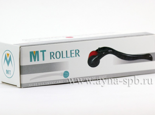 Мезороллер МТ Roller Black, сталь, 540 игл