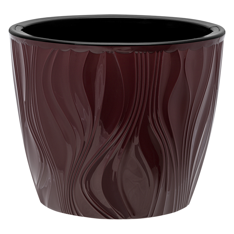 Кашпо Венеция (3л.) Цв. Бордо (Арт. КШ-9026)