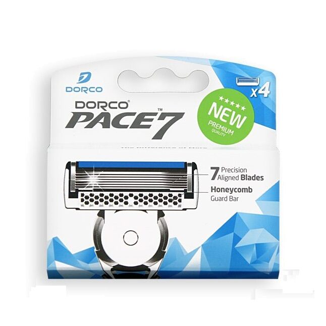 DORCO PACE7 4'S сменные кассеты с 7лезвиями