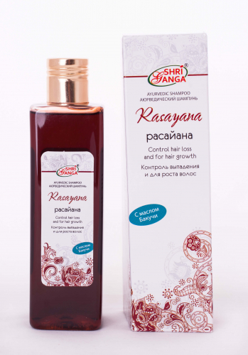 Шампунь Расаяна 200 мл/Shampoo «Rasayana» (Control hair loss and for hair growth) 200 m.l