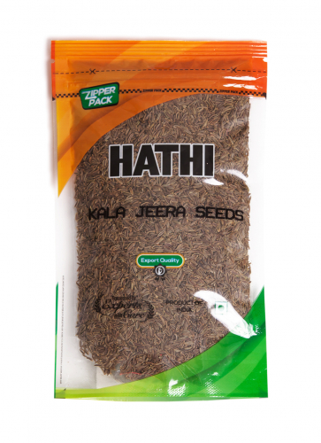 Kala Jeera / Кумин черный / 100 г / пакет / HATHI MASALA™
