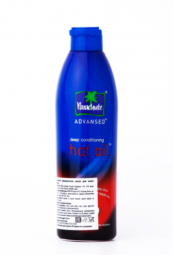 Обогащенное масло для волос Хот Ойл 190мл/Parachute Advanced Hot Hair Oil 190ML