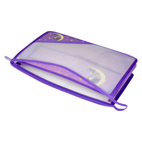 Папка для уроков труда пластиковая, формат А4, 500 мкм, сиреневый+фиолетовый