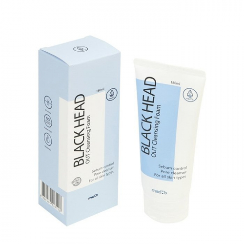 Пенка для умывания против черных точек MEDB Black Head Out Cleansing Foam  180мл