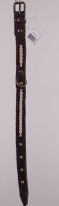 Осипов Ошейник с украшением на хроме длина 50 см ширина 2,6 см