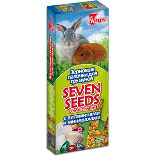 Seven Seeds Show Box Палочки для грызунов с витаминами и минералами, (36 шт)