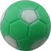 Зооник Игрушка для собак Мяч футбольный, 7,2 мм