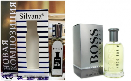 Silvana Big Boss Woody - Aromatic. М815. 18мл. Аналог Hugo Boss Boss Bottled (Boss N6). 17751671К