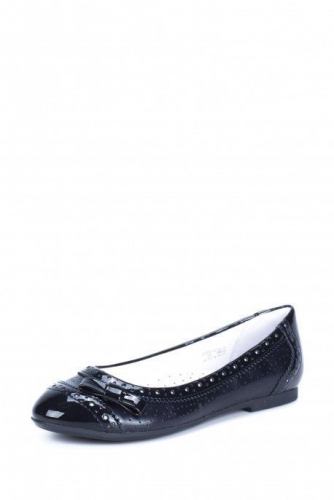 Туфли для девочек 93097-1, черный