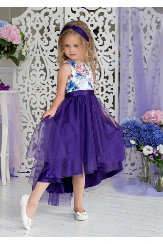 Платье #198127Фиолетовый