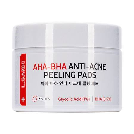 Отшелушивающие диски с AHA и BHA кислотами против несовершенств кожи, 35шт