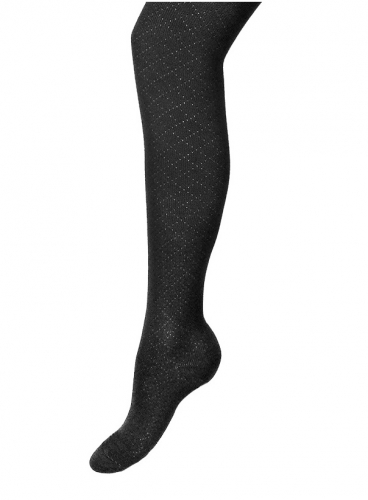 Колготки Para Socks K2D6 Ажур Темно-серый