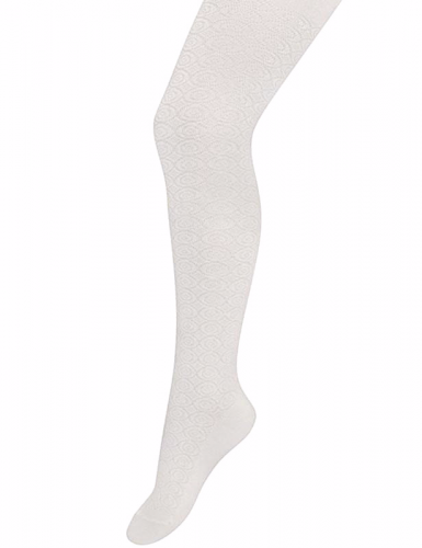Колготки Para Socks K2D4 Ажур Белый 158-164