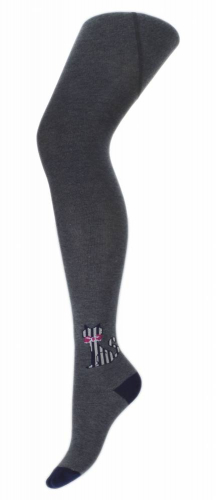 Колготки Para Socks K1D48 Темно-серый меланж