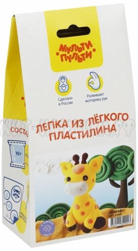Набор для лепки из легкого пластилина 