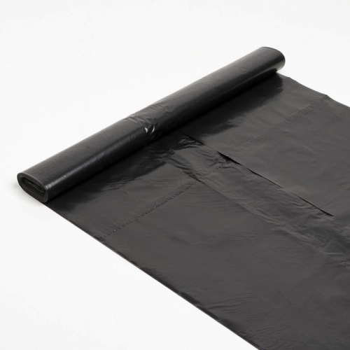 Мешки для мусора «Профи», 180 л, 35 мкм, 88×106 см, ПВД, 10 шт, цвет чёрный