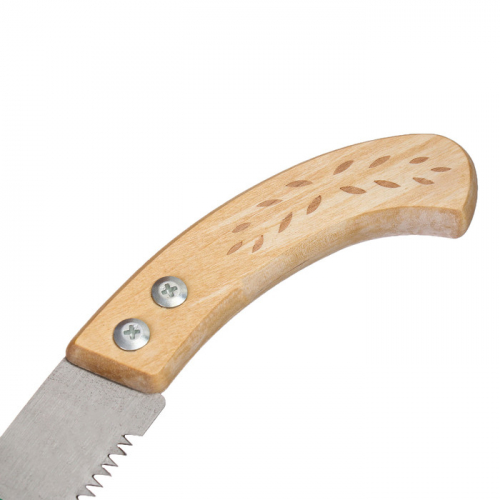 Ножовка садовая, 270 мм, деревянная ручка