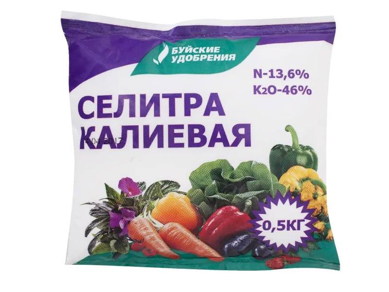 Купить Селитра калиевая 0,5кг (нитрат калия) Буйские удобрения