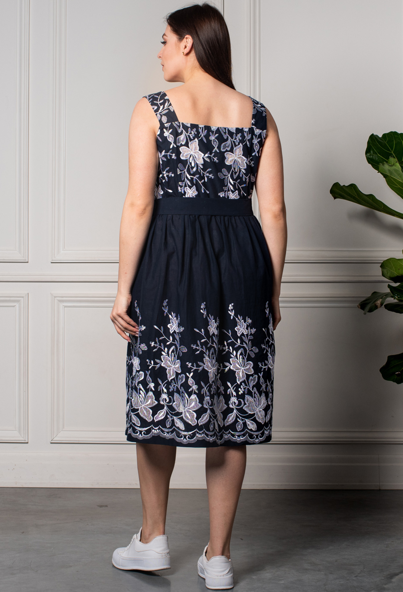 ст. цена1999руб.! Сарафан Amelia Lux 3567 т.синий