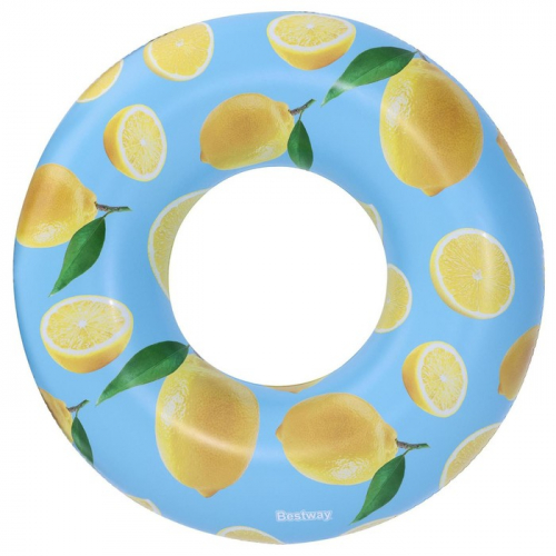 Круг для плавания, 119 см, с запахом лимона, 36229 Bestway