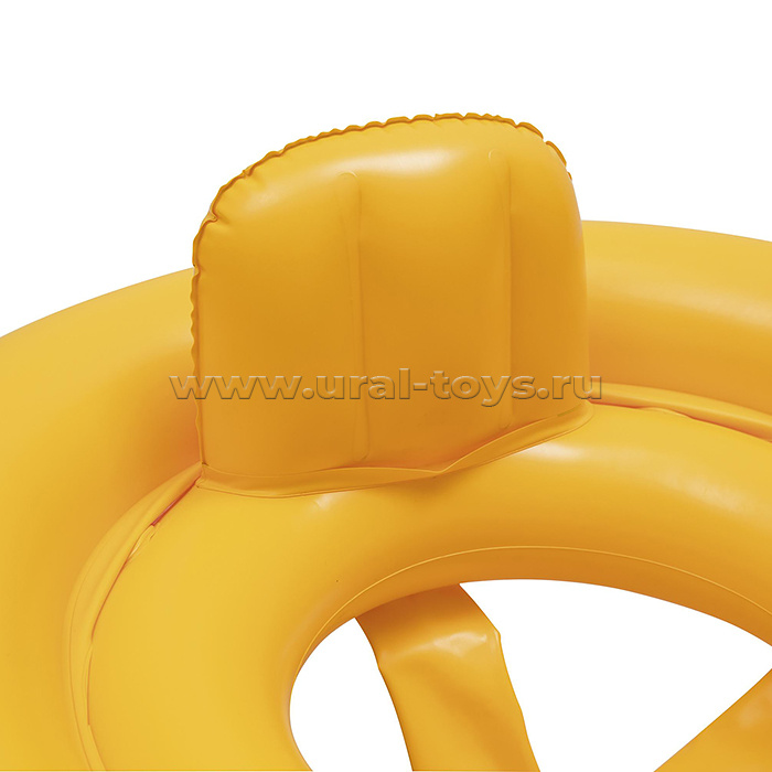 Круг для плавания Swim Safe ступень «А», с сиденьем и спинкой, от 1-2 лет, 32027 Bestway