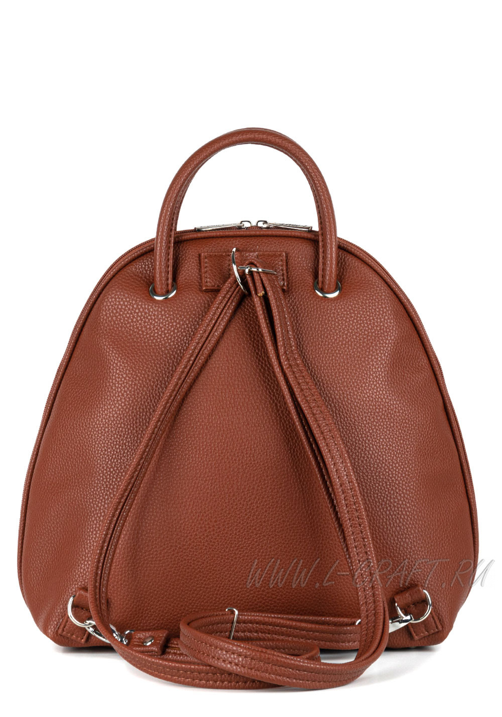 Модель №1257 | кожзам | гладкий | рыжий | Р820-22 | 29496