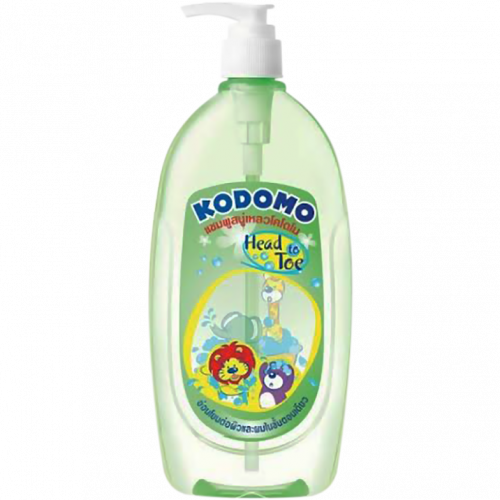 Средство для мытья волос и тела От макушки до пяточек Kodomo, LION 400 мл