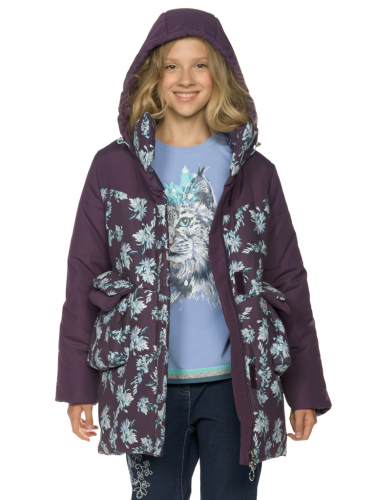 GZXL4197 Куртка для девочек Фиолетовый(46)