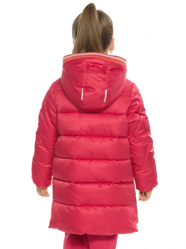 GZFW3253 Пальто для девочек Малиновый(25)