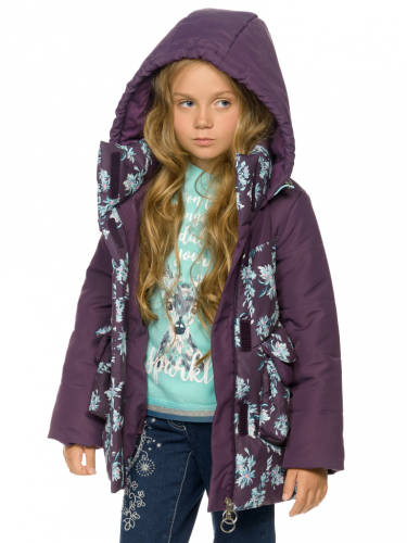 GZXL3197 Куртка для девочек Фиолетовый(46)