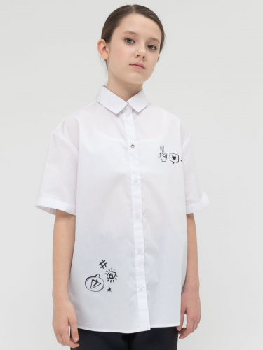 GWCT8121 блузка для девочек (1 шт в кор.)