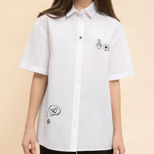 GWCT7121 блузка для девочек (1 шт в кор.)