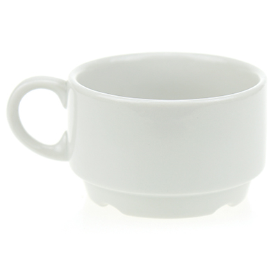 Чашка кофейная фарфоровая 170мл, д8см, h5см, форма 